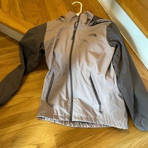 The North Face rain jacket